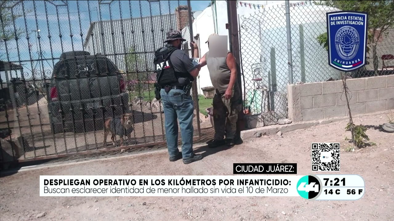 Despliegan operativo en los kilómetros por infanticidio