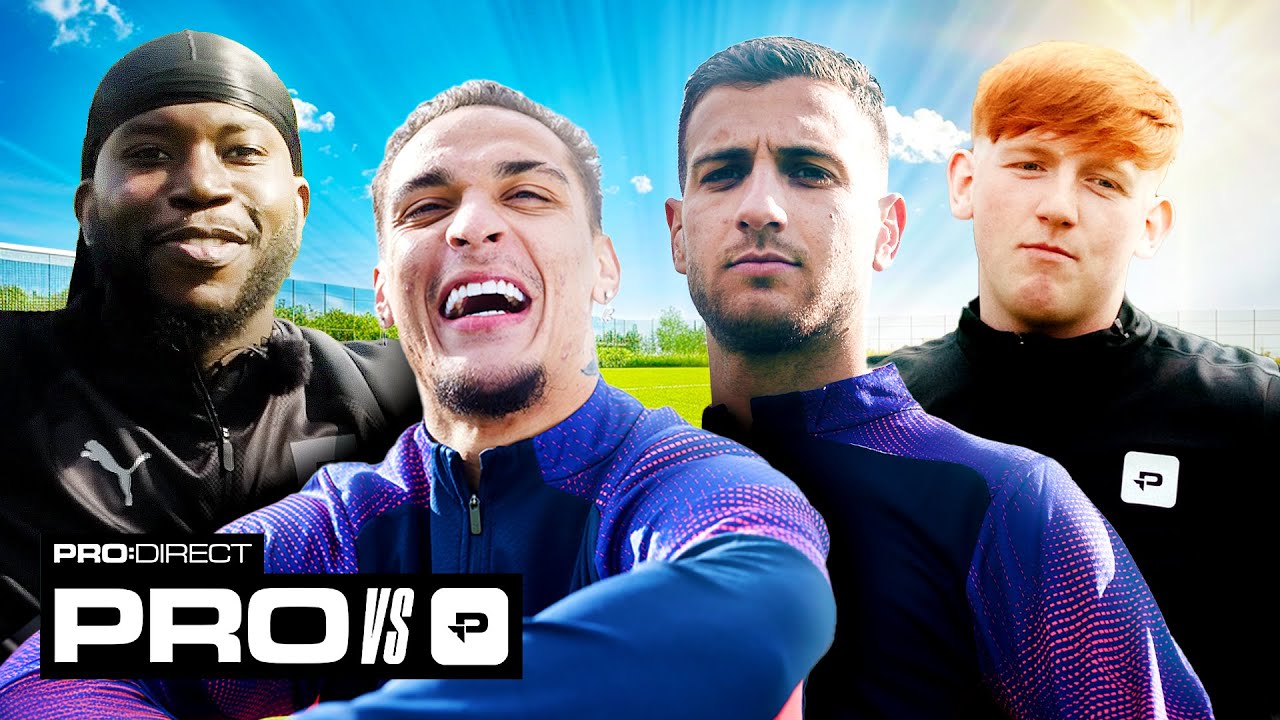 ANGRY GINGE AND HARRY PINERO FACE MAN UNITED DUO 🔴🔥 PRO VS PRO:DIRECT FT. ANTONY AND DIOGO DALOT
