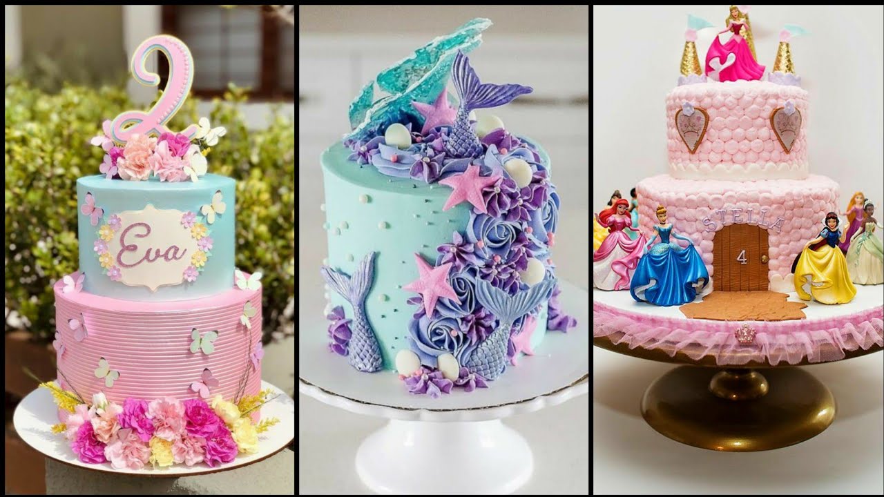 50+ de pasteles de cumpleaños para niñas/tortas de cumpleaños para niños 2021