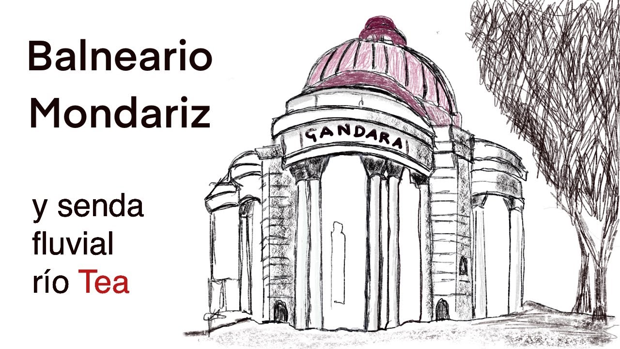 MONDARIZ, Balneario. AGUAS TERMALES. Río Tea, Galicia turismo