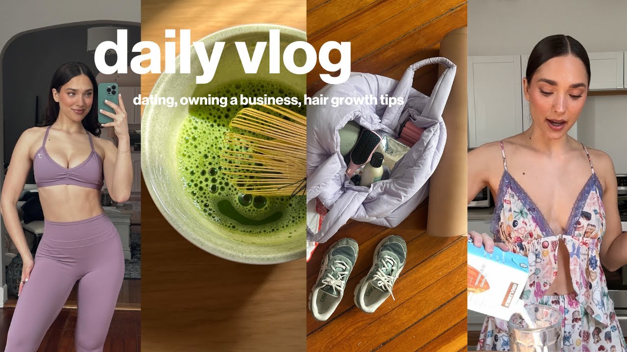 DAY IN THE LIFE! Dating Updates, Owning My Own Business, Hair Growth Routine & More