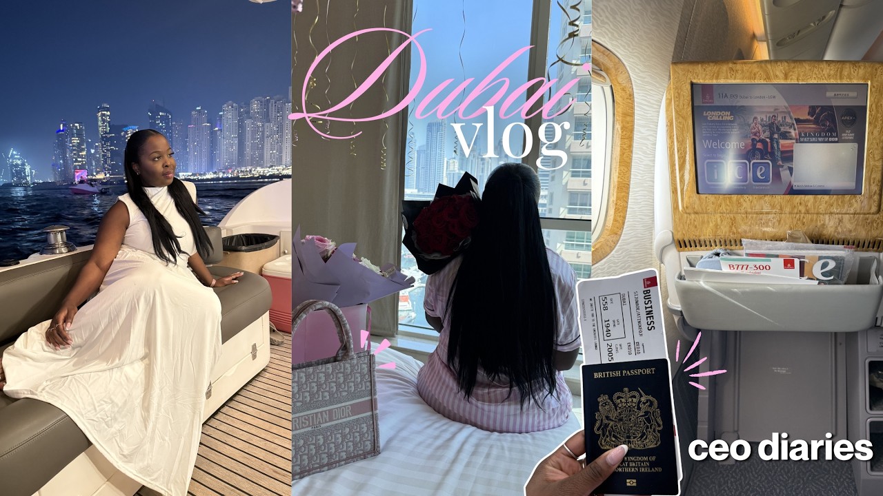 Dubai Vlog 🇦🇪 | Spend my 24th Birthday with me 👑 | CEO Diaries