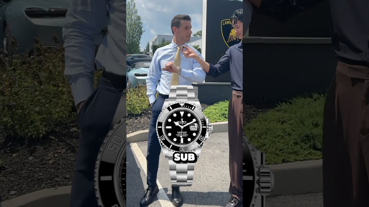 Asking Lambo employees what watch they&rsquo;re wearing!