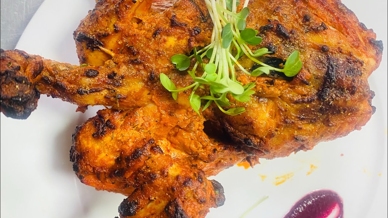 घर में बहुत ही आशनी से बनाएं तंदूरी चिकन व्यंजन विधि #tandoorichicken #youtube @devcharantandan7650 