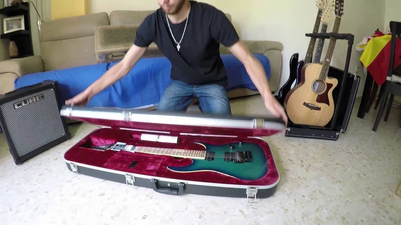 Ibanez RG652ahm-ngb - Unboxing HD