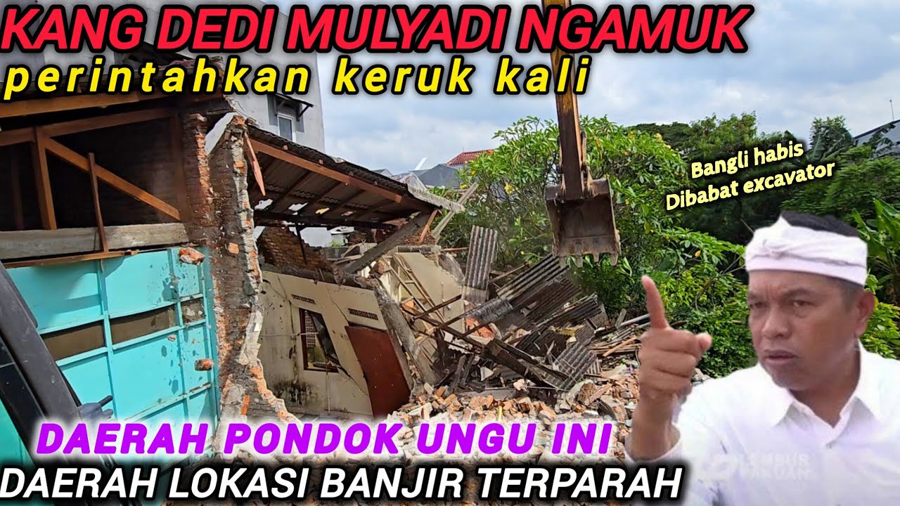 AKHIRNYA DO'A WARGA TERKABULKAN❗️NORMALISASI KERUK KALI PONDOK UNGU BEKASI DAERAH BANJIR TERPARAH❗️