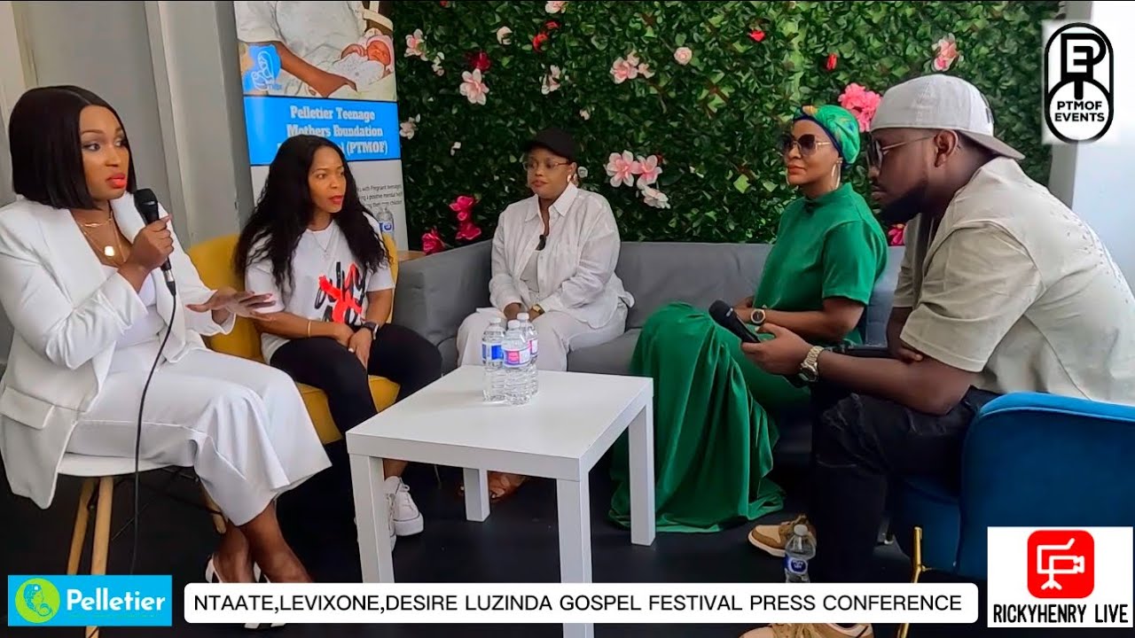 NTAATE, LEVIXONE AND DESIRE LUZINDA GOSPEL FESTIVAL PRESS CONFERENCE IN TORONTO CANADA