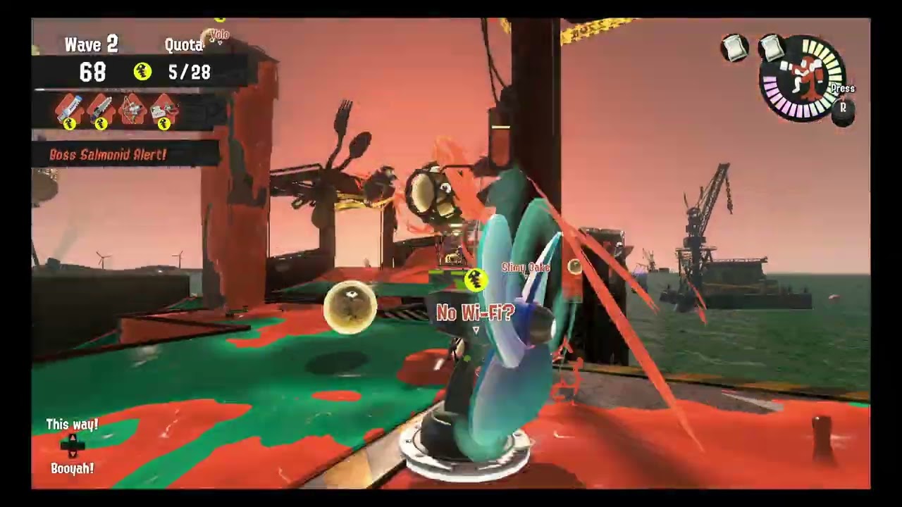 Double Sword SR Gameplay | Splatoon 3