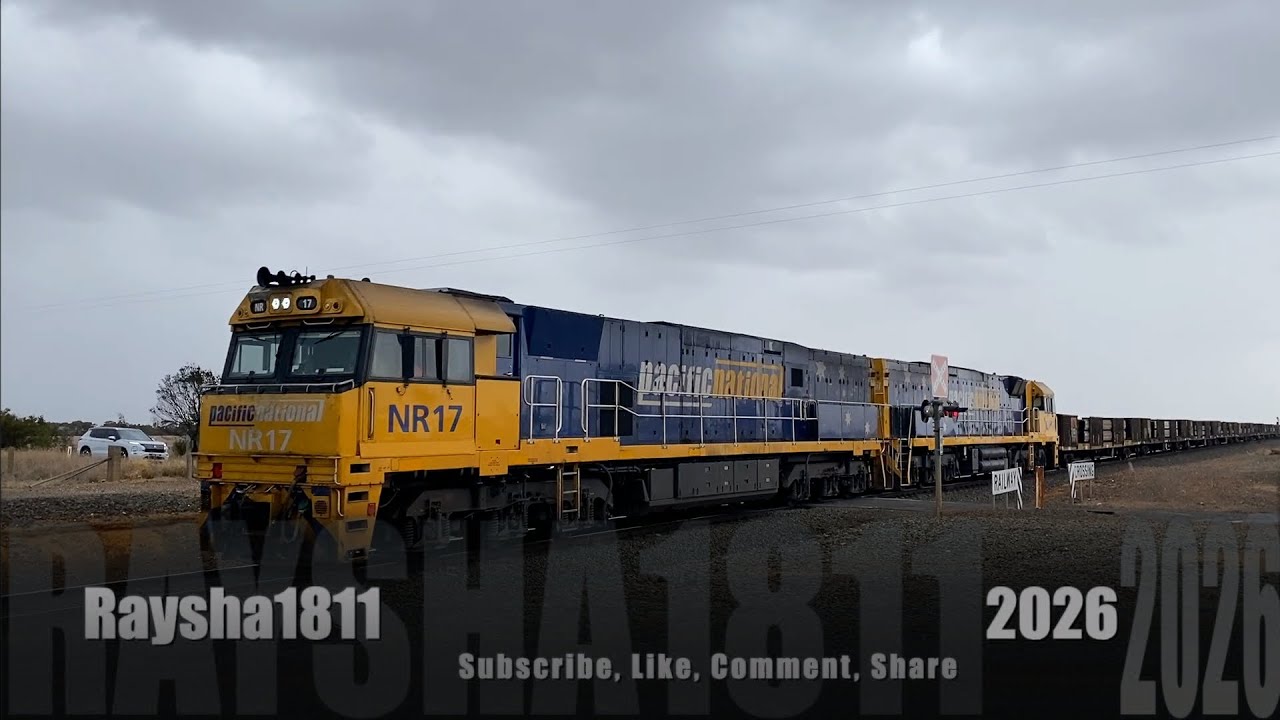 7XM4 - NR17-NR108 (PacNat Steel) Inverleigh - Australian Trains by Raysha1811