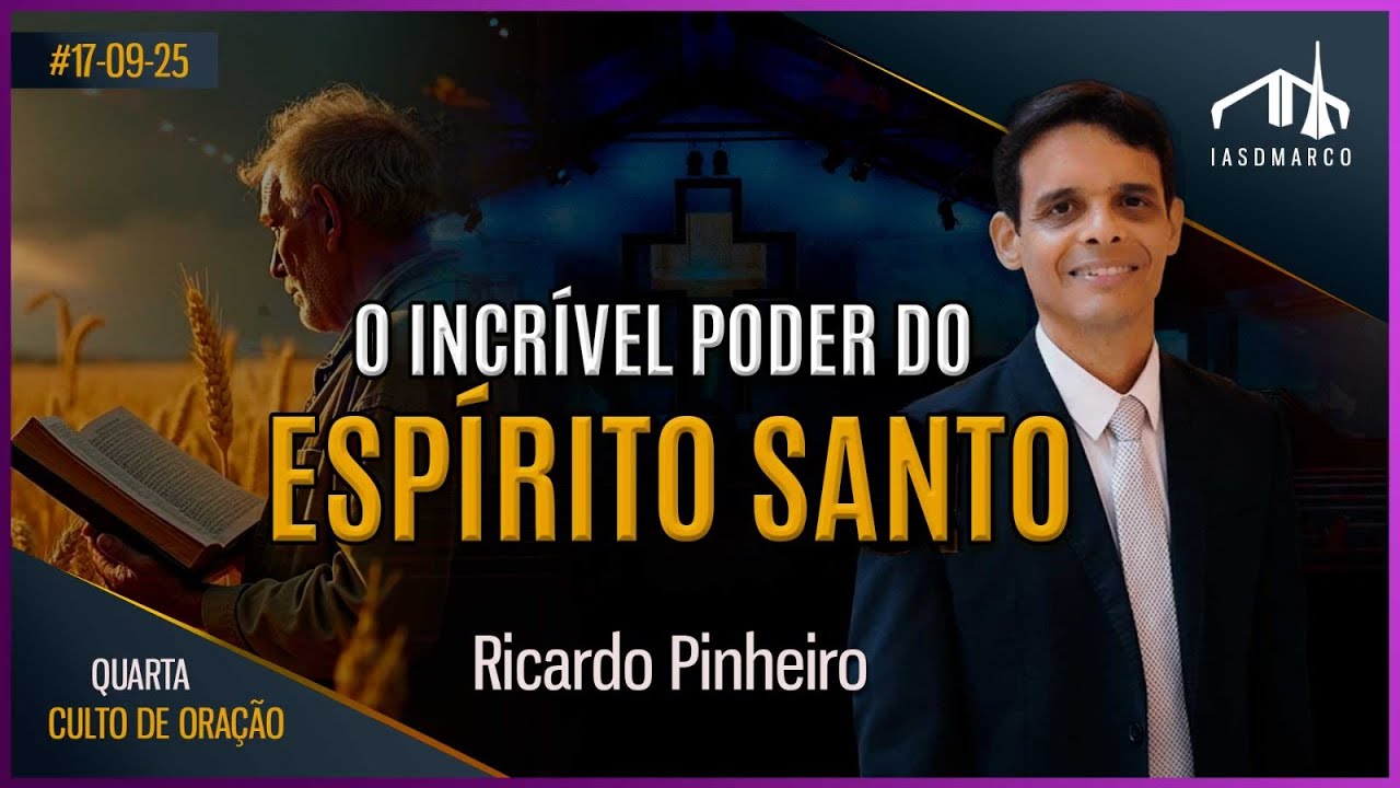 O INCRÍVEL PODER DO ESPÍRITO SANTO | Ricardo Pinheiro | Culto de Oração