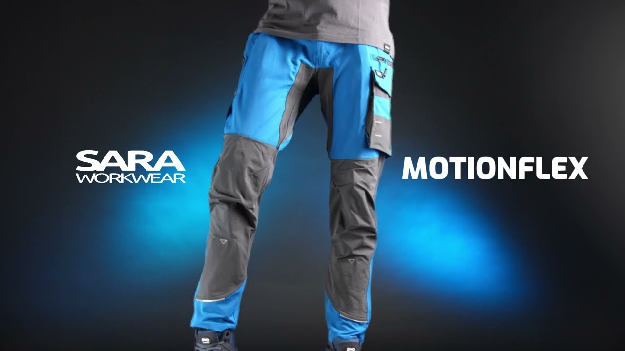 Spodnie robocze do pasa MOTIONFLEX Sara Workwear