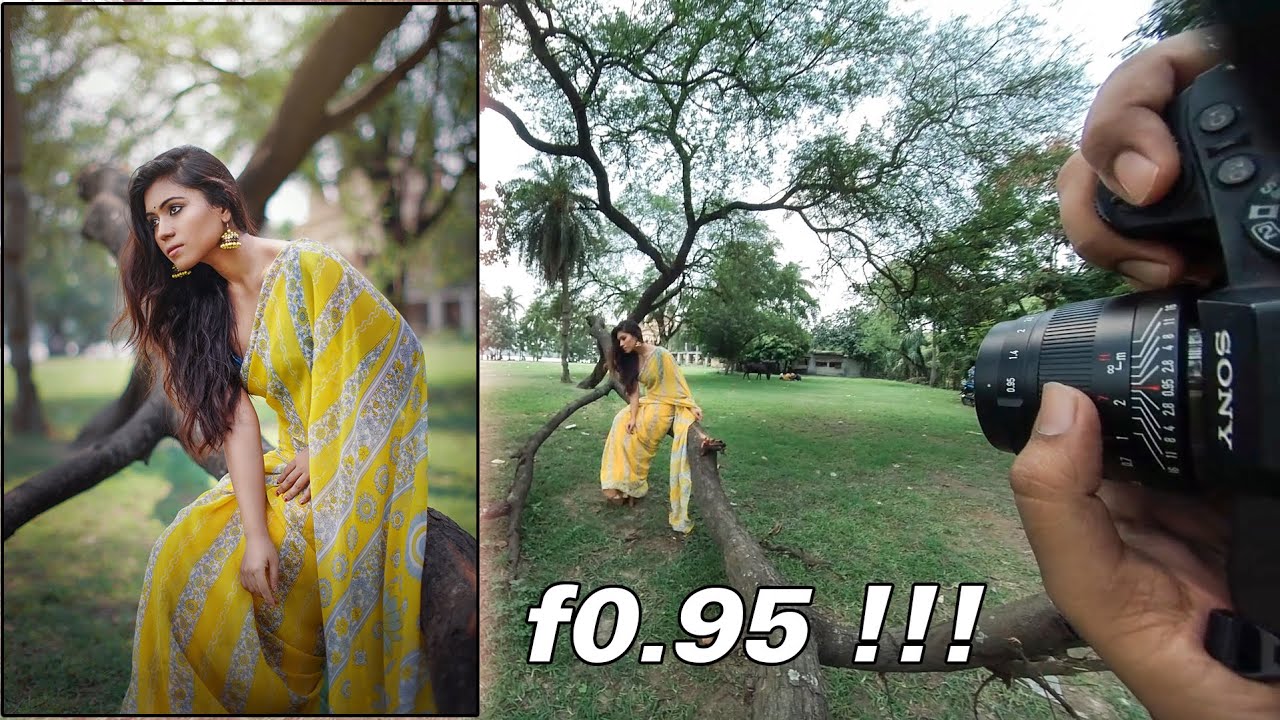SHOOTING PORTRAITS at f0.95 !!!  Bokeh Beast Lens