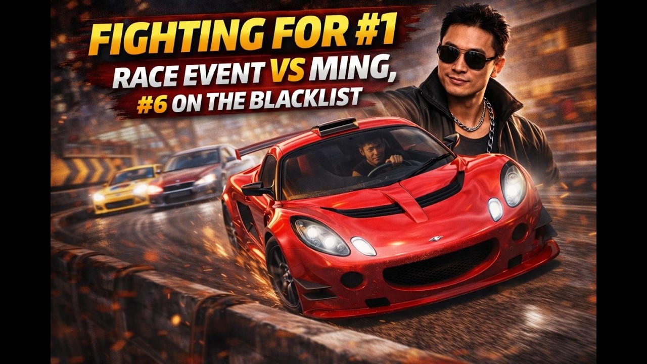 Fighting for #1 Race Event vs Ming | Blacklist #6 | NFS Most Wanted