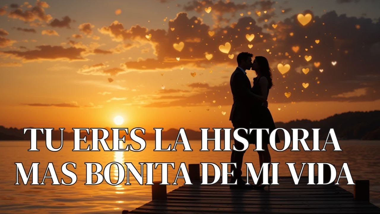 💖 Tu Eres la Historia mas Bonita de mi Vida Canción Romántica para Dedicar al Amor de tu Vida💖✨