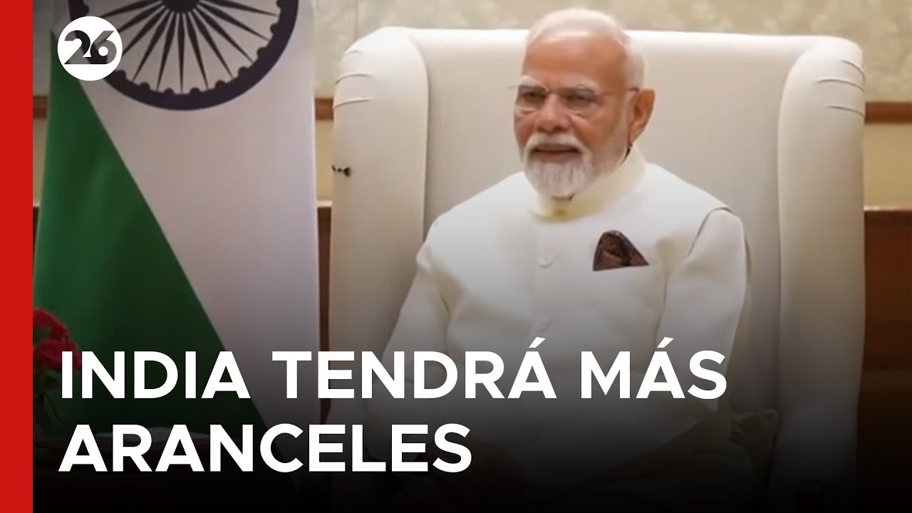 🔴 EEUU | Trump amenaza con fuertes aranceles a India por comprar petróleo ruso