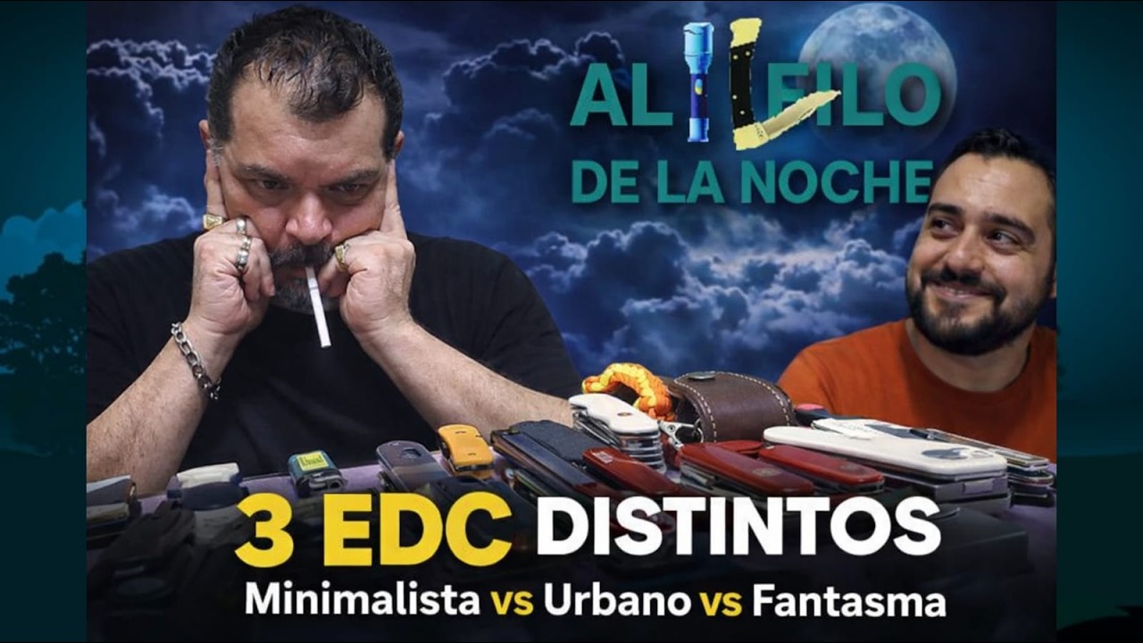 Armo Configuraciones EDC en Vivo — Minimalista vs Urbano vs Fantasma #edc