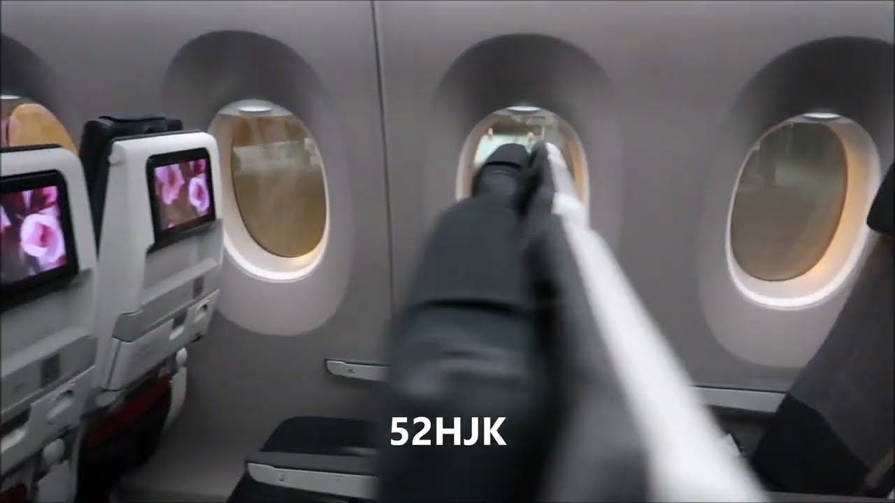 【業務用2024】JAL 国内線 A350-900 (X12) の窓割り / X12=クラスJが少ないほう