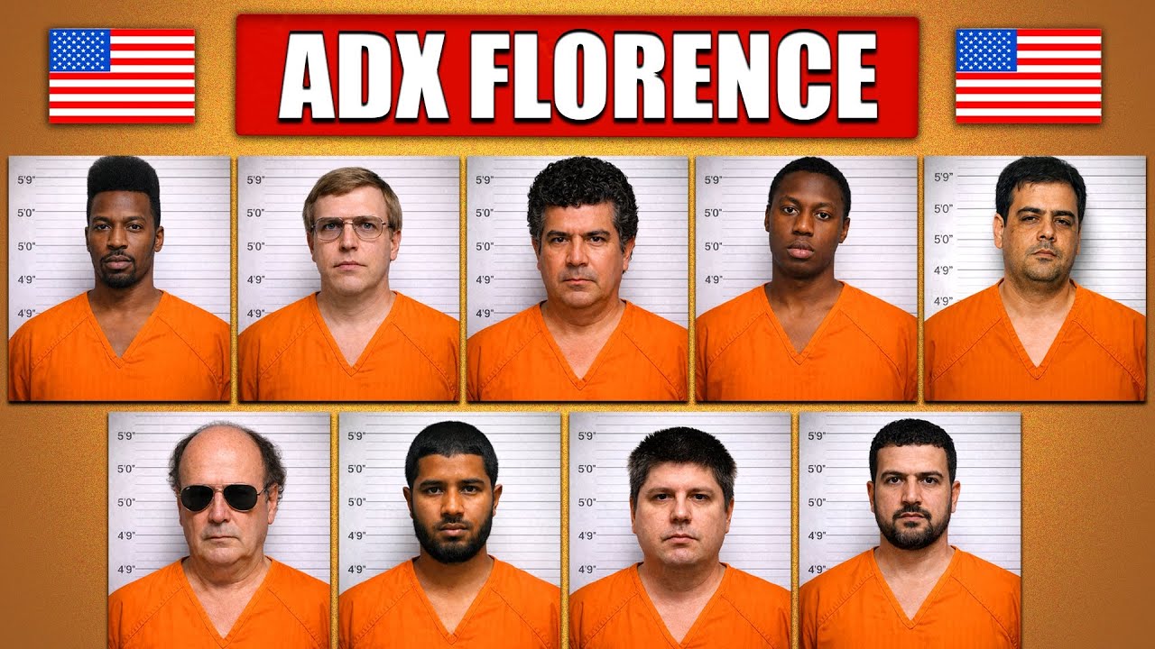 Самые опасные заключенные в тюрьме строгого режима ADX Florence (Supermax)