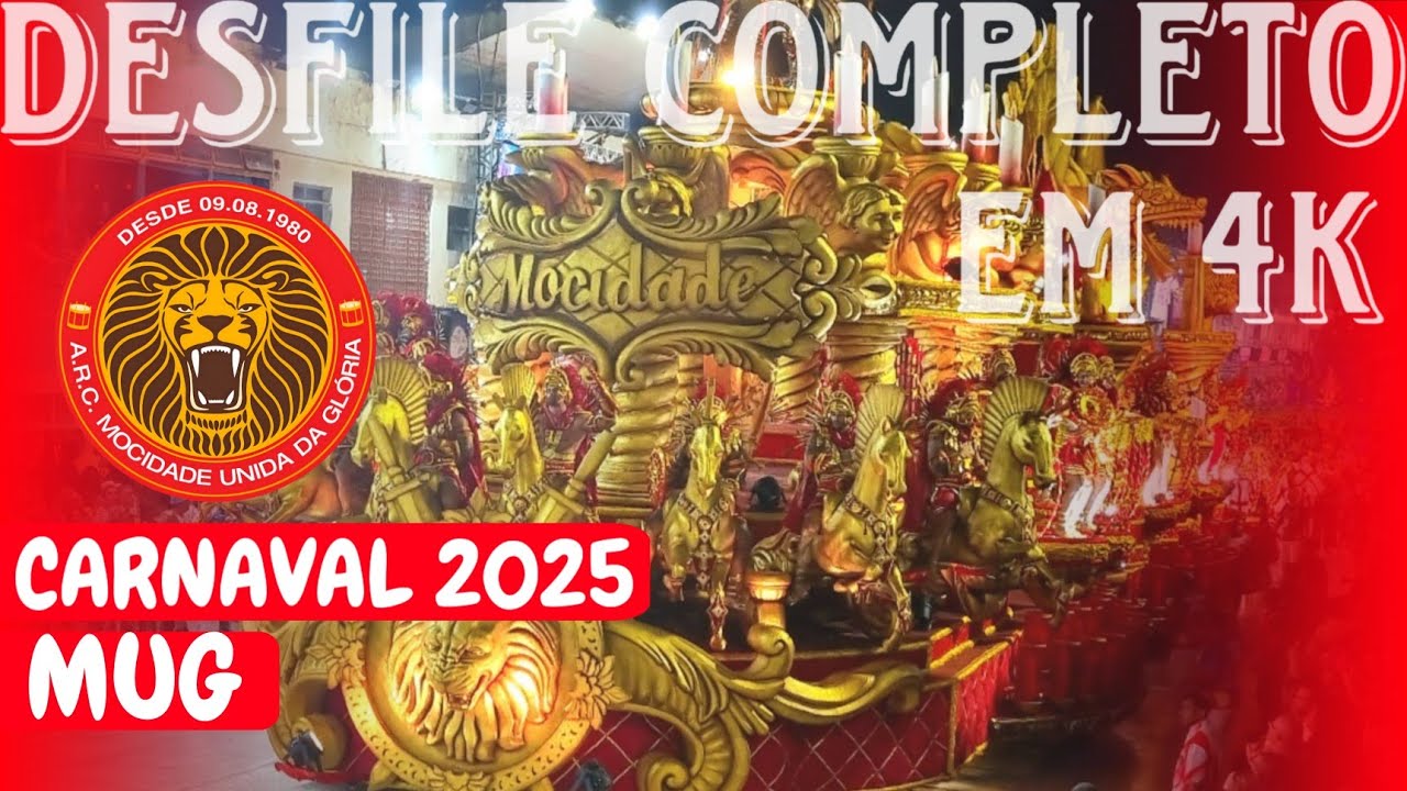 MUG 2025 | DESFILE OFICIAL COMPLETO ( CARNAVAL DE VITÓRIA )