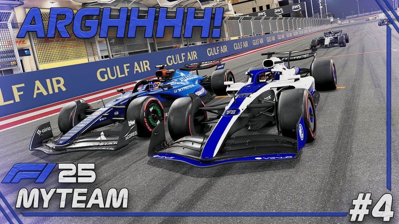 GP2 ENGINE! | F1 25 MyTeam Career Part 4 - Bahrain