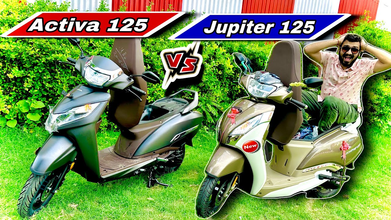 Tvs Jupiter 125 Vs Honda Activa 125 || 2025 Model Best 125 CC Scooter || Family + Practical Scooter🔥