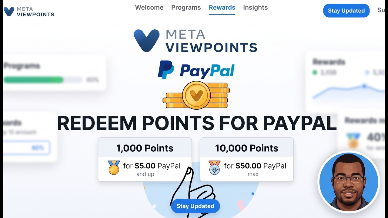 HOW TO REDEEM META VIEWPOINTS FOR PAYPAL REWARDS ($5 - $50)