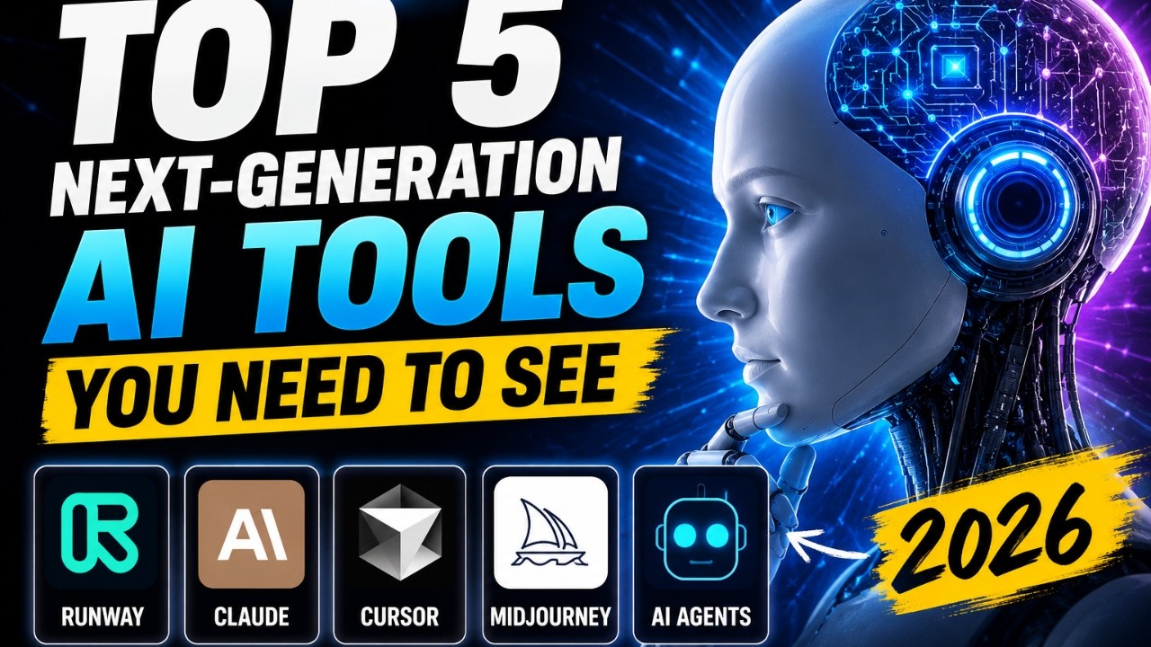 AI Is Evolving Fast... These 5 Tools Prove It