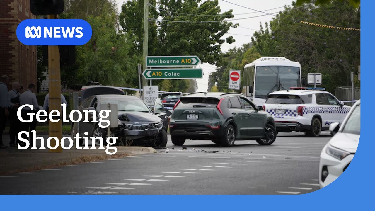 Group of school children witness police shooting in Geelong | ABC NEWS