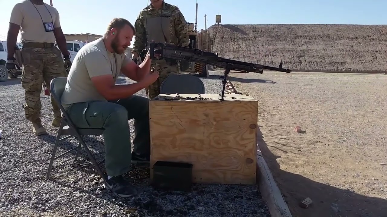 M240 Machinegun Immediate Action