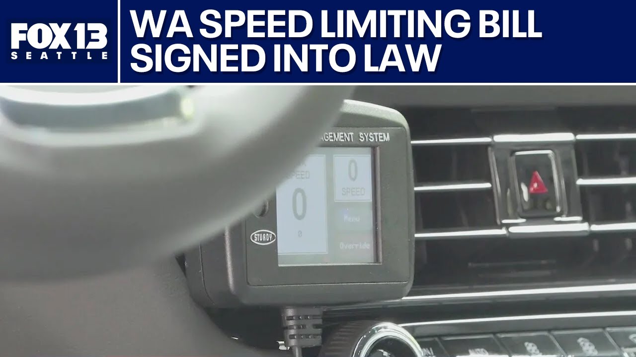Governor Ferguson signs excessive speeding bill into law | FOX 13 Seattle