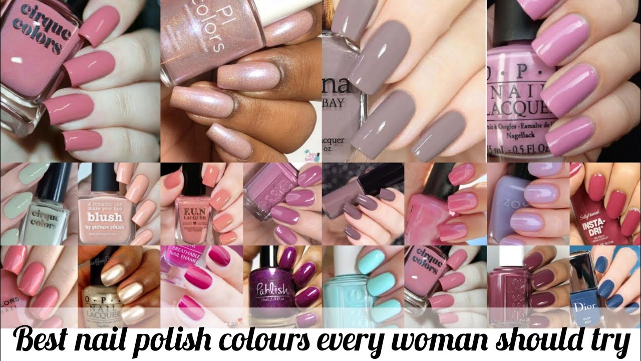 Best nail polish colours every woman should have 