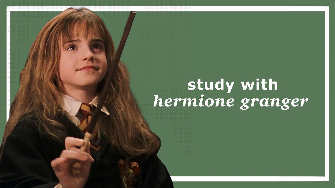 study with hermione granger | pomodoro with lofi music (harry potter edition)