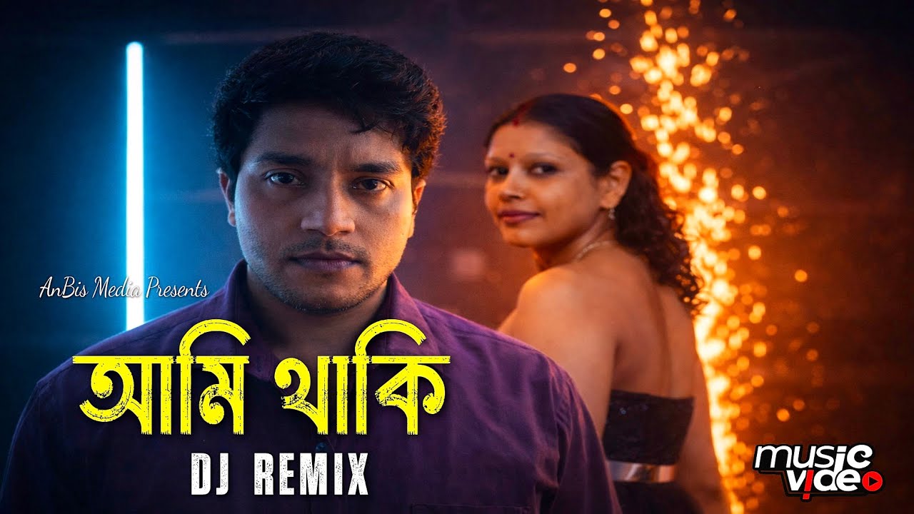 Ami Thaki - DJ Remix | Bangla Party Dance Mix | Snehashis | Official Music Video 