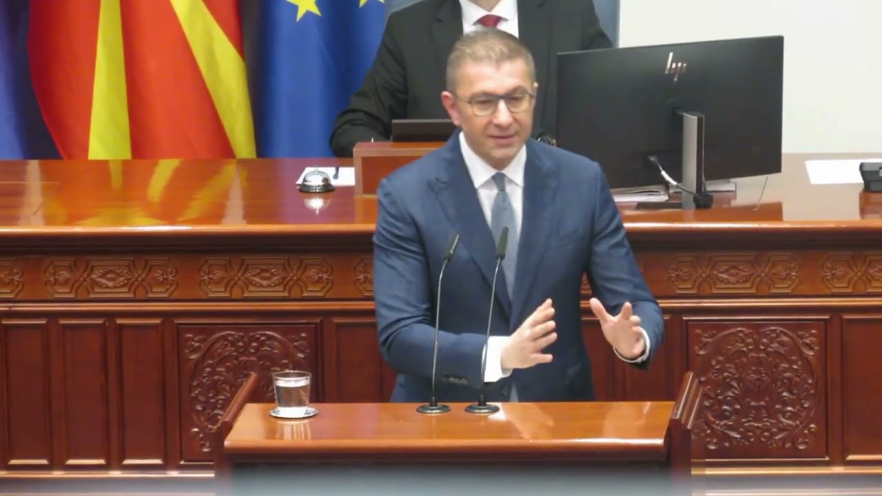 PM Hristijan Mickovski Responds To Question of Ljupco Prendzov, MP Related To FO Arrtan Grubi