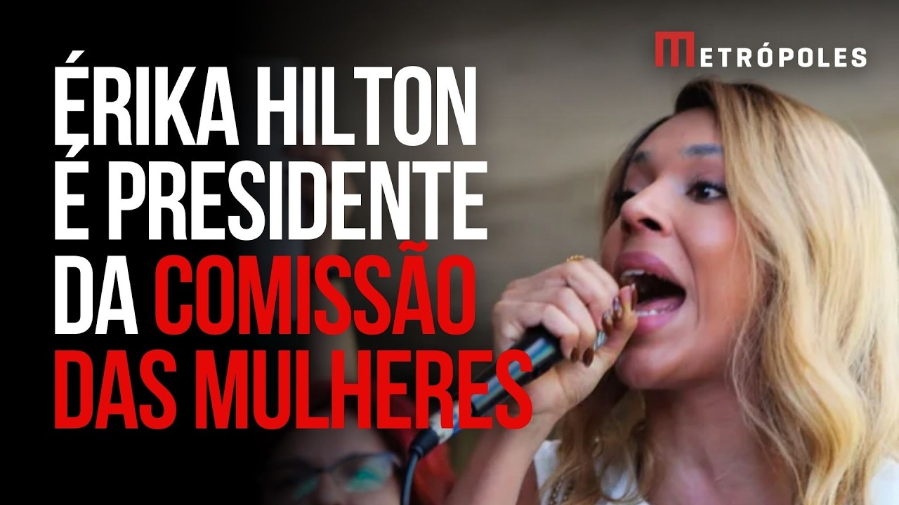 Érika Hilton assume presidência da Comissão das Mulheres na Câmara