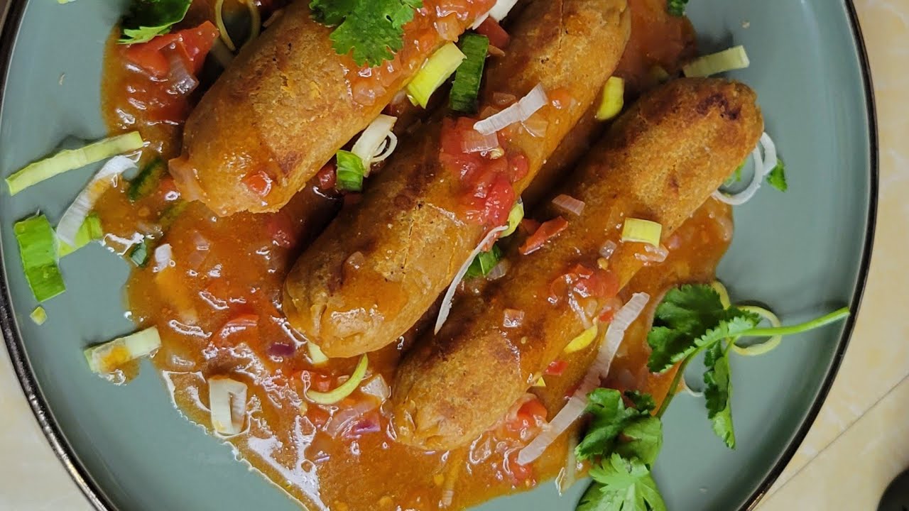 Red Lentils Sausages.