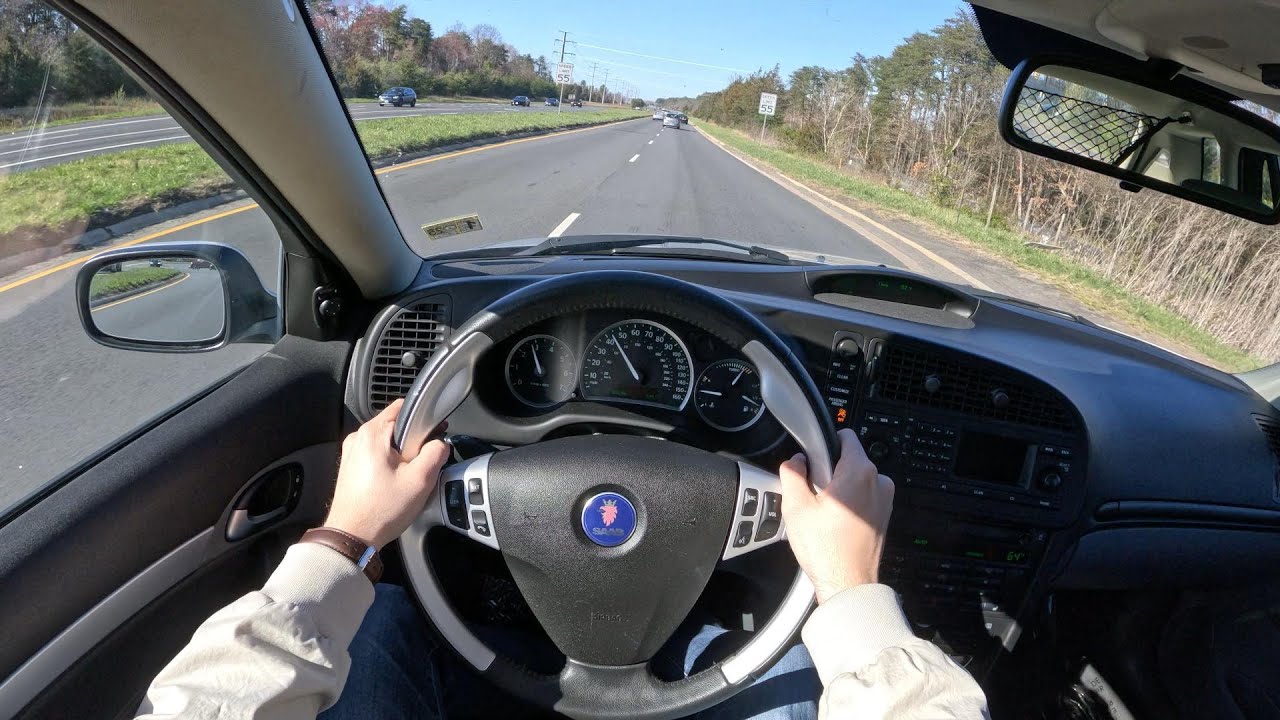 2006 Saab 9-3 Aero SportCombi - POV Test Drive