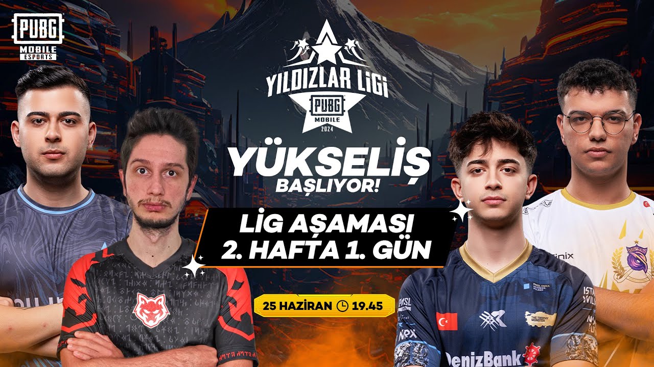 2024 Yıldızlar Ligi Yaz Sezonu | 2. Hafta 1. Gün | YENİDEN YÜKSELİŞ BAŞLIYOR! 💫