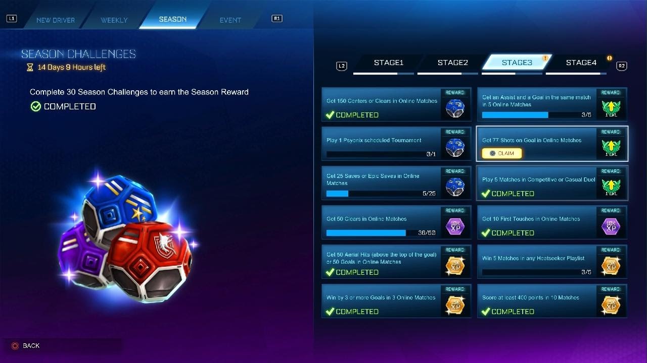 Giant loot opening on Rocket League