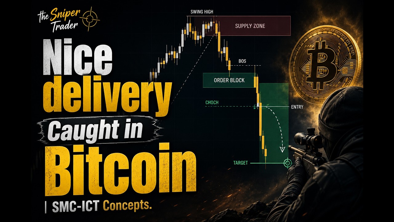 ICT trading concepts : Nice move captured in Bitcoin | Learn SMC-ICT concepts in depth.
