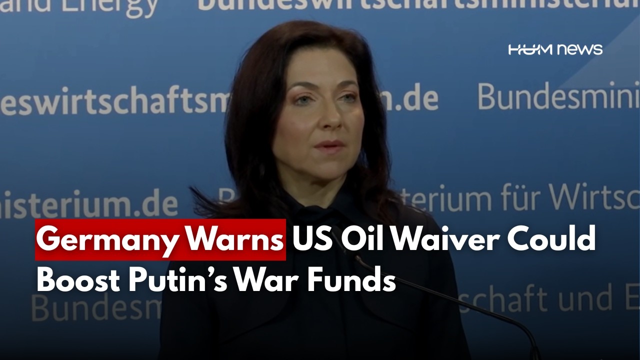 Germany Warns US Oil Waiver Could Boost Putin’s War Funds
