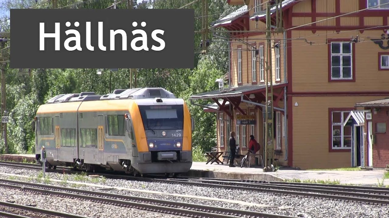 Itinotåget Norrtåg y31 1429 vid Hällnäs station 2013