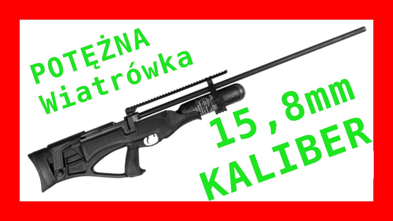 Wiatr&oacute;wka PCP Hatasan Piledriver absurdalnie wielki kaliber