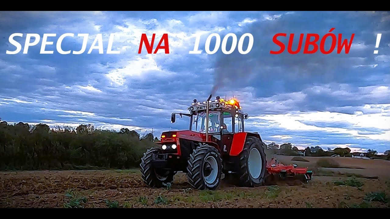 🔥ZETOR NA PRZEPALE💪uprawa bezorkowa na 30cm😱czyli oporowy specjal na 1000 subów🔥