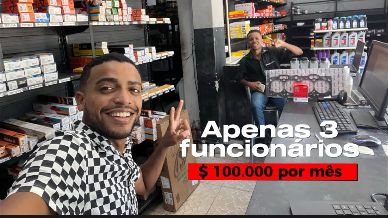 AUTO PE&Ccedil;A FATURA MAIS DE 100.000 POR M&Ecirc;S COM APENAS 3 FUNCION&Aacute;RIOS.