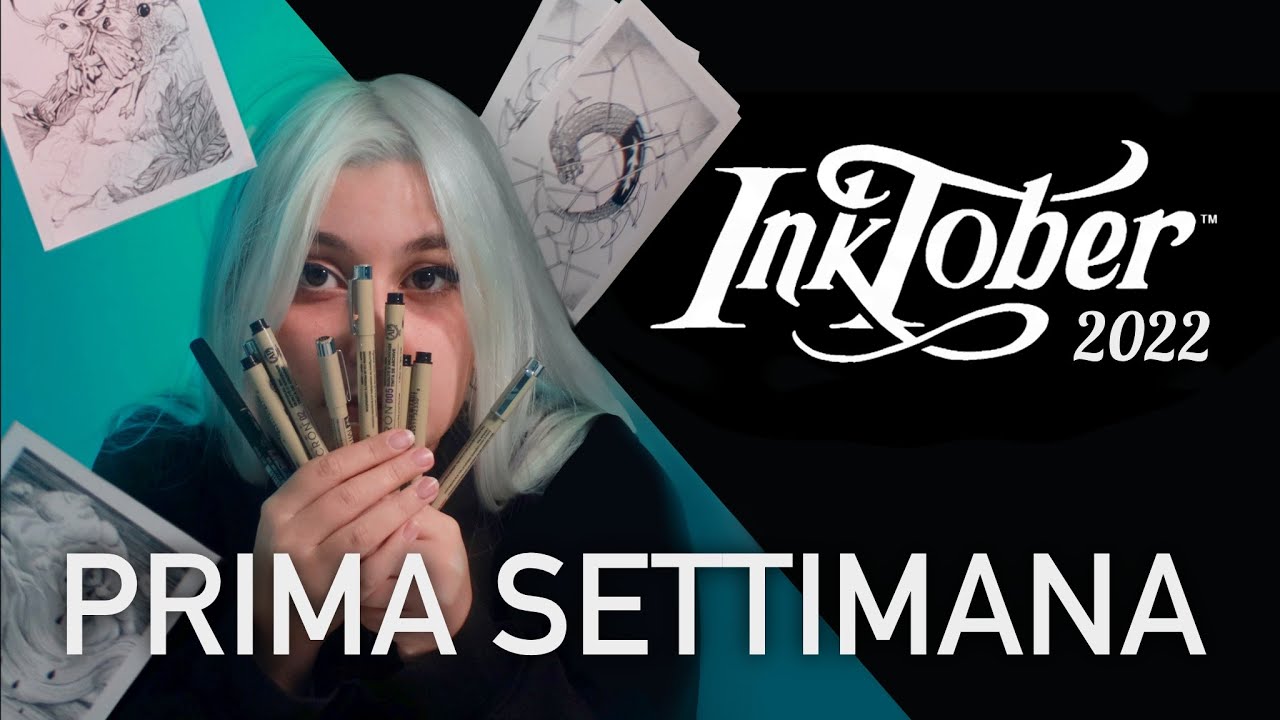 INKTOBER 2022 - PRIMA SETTIMANA!