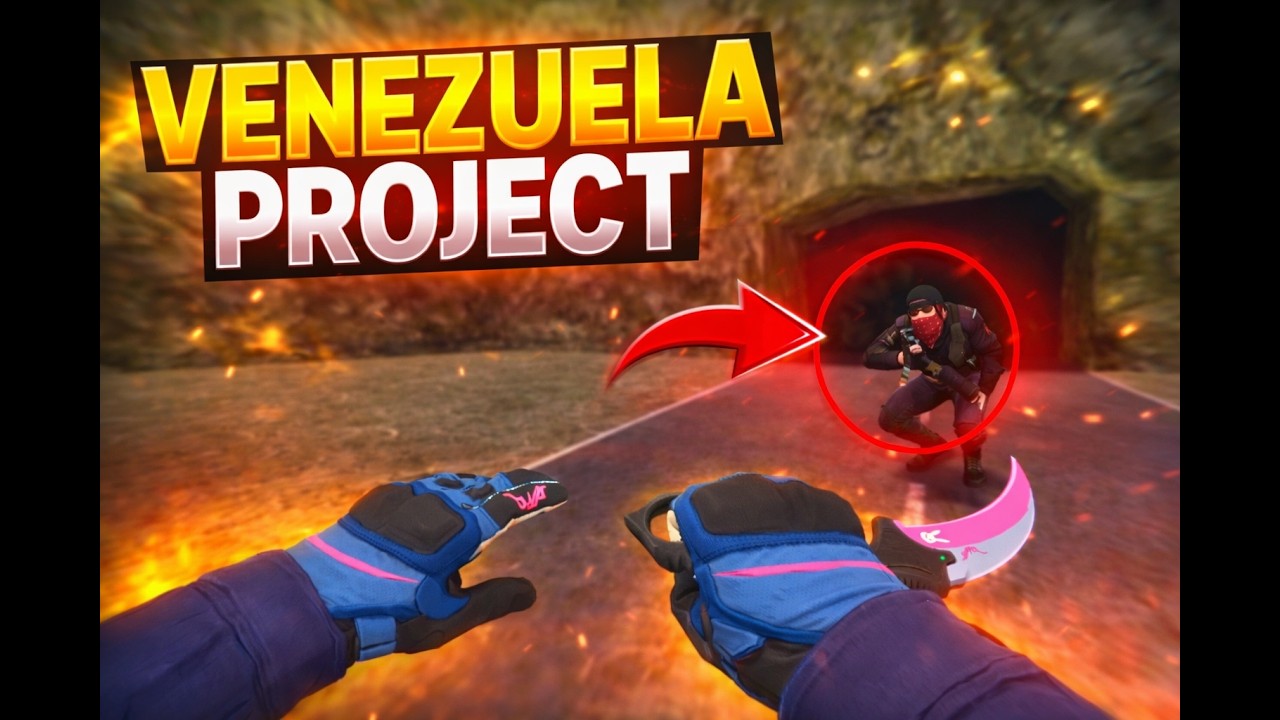 Venezuela-Project Zombie Escape #LATAM [1000FPS] map ze_area51_v1
