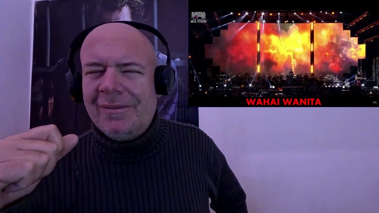 Singer reacts Dewa 19 Indonesia Band Feat All Stars - Arjuna