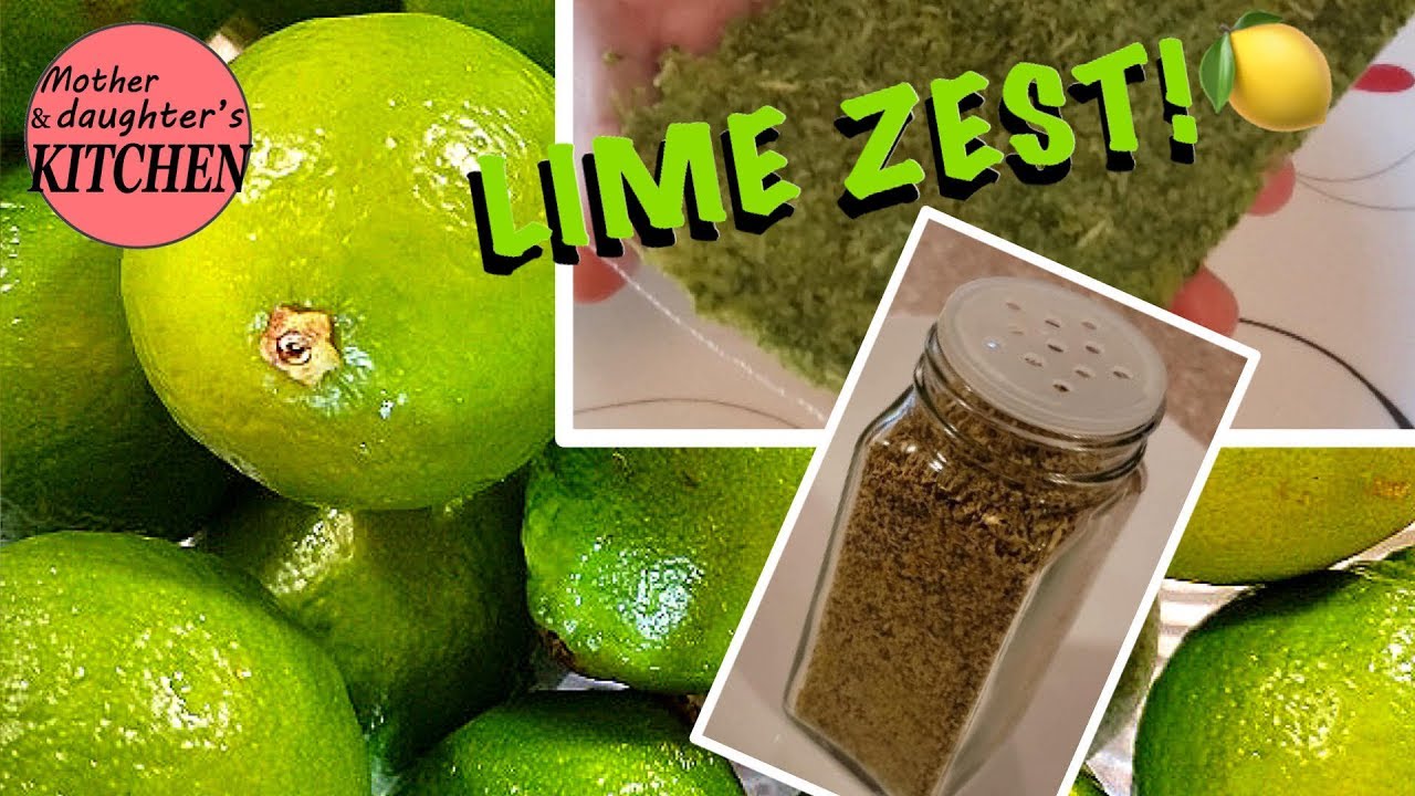 LIME ZEST | How to make and store lime zest | লেবুর নির্যাস |