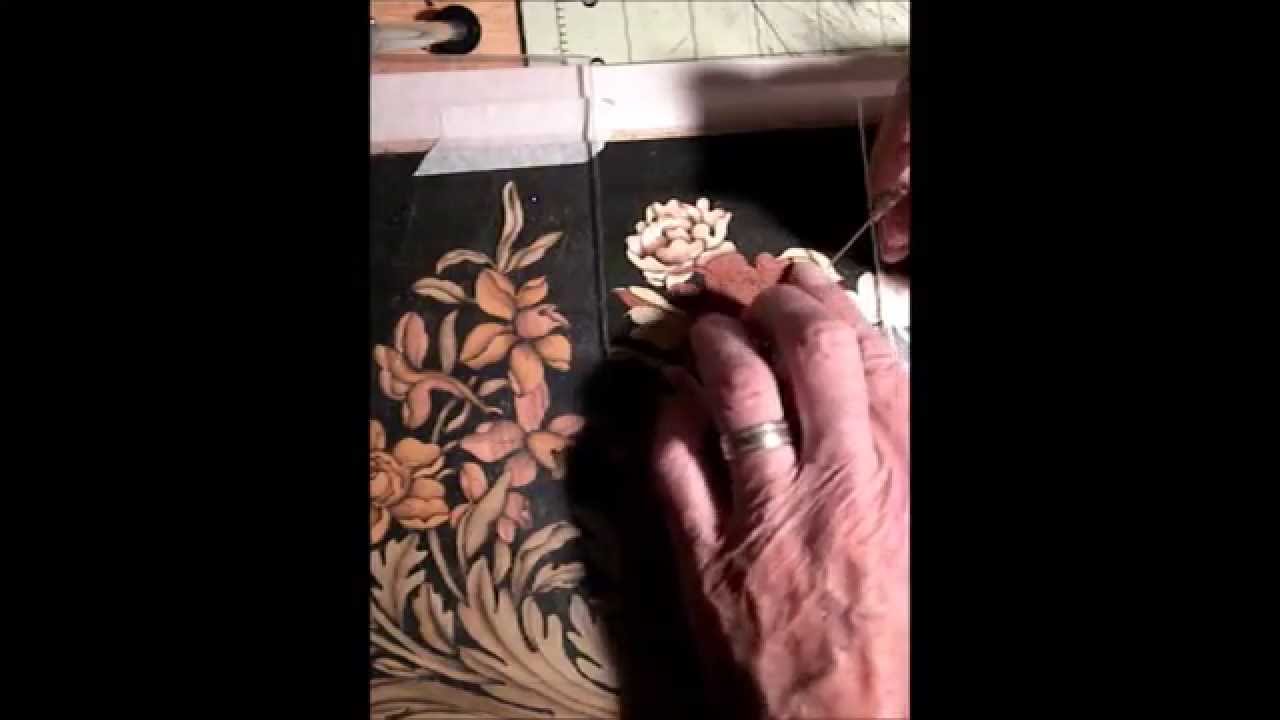 Sand Shading, Spoon Method